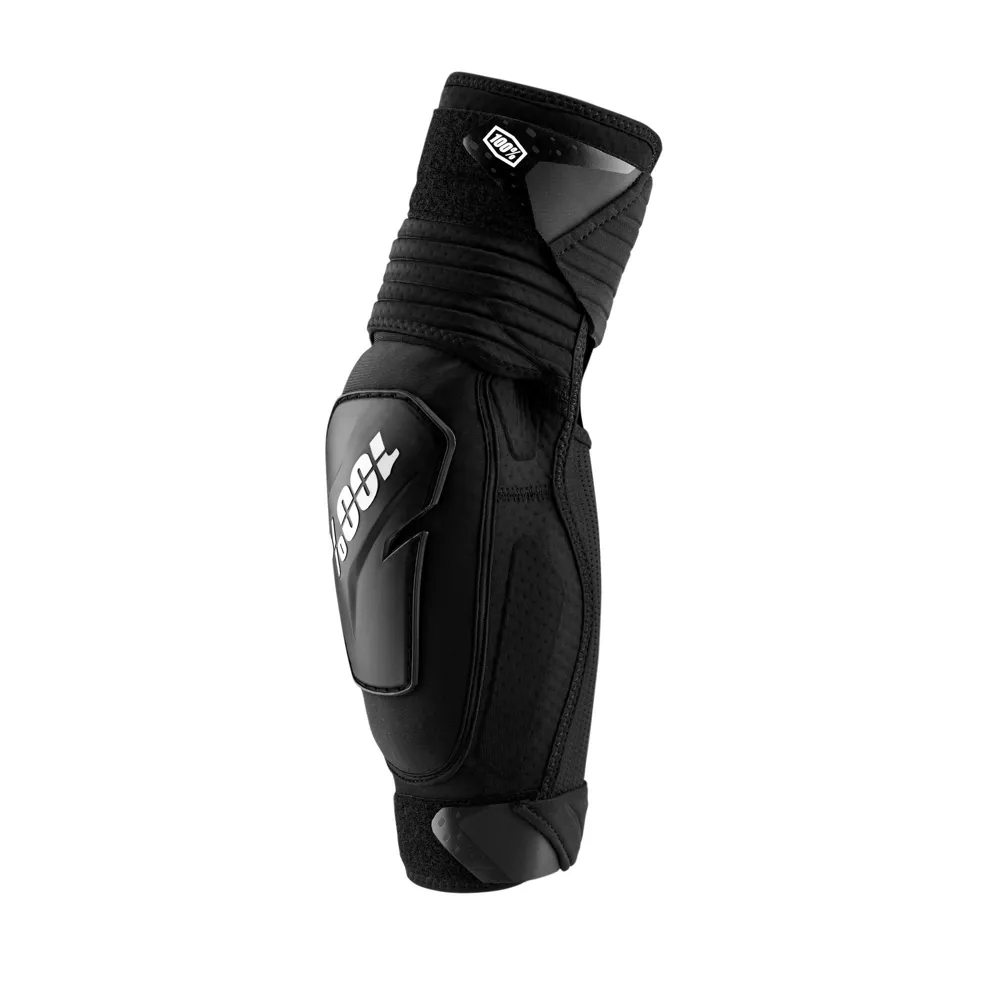 uPRISE Bikes 100 Percent Fortis Elbow Guards - Black | Price match, 365 day return s, 18-Month Warranty, Finance Available & Free UK Delivery