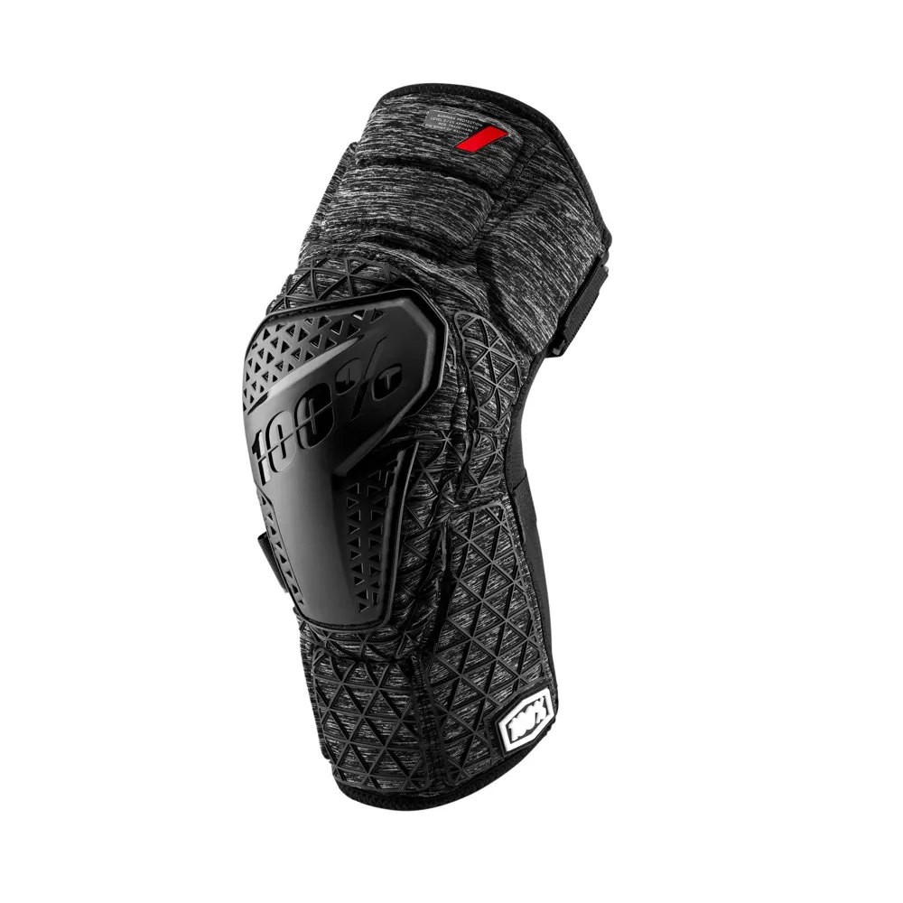 uPRISE Bikes 100 Percent Surpass Knee Guards - Charcoal | Price match, 365 day return s, 18-Month Warranty, Finance Available & Free UK Delivery