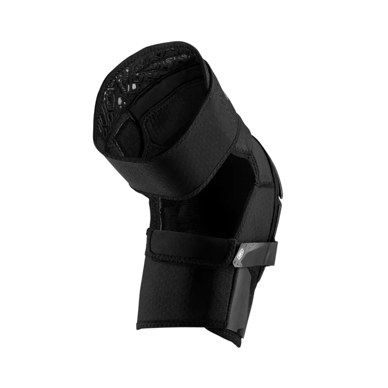 100 Percent Fortis Knee Guards - Black-1