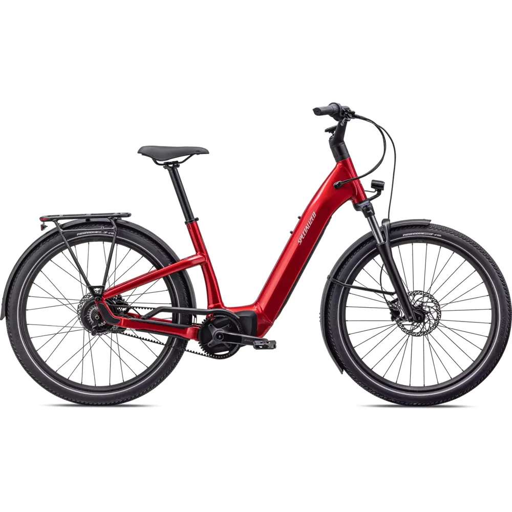 uPRISE Bikes Specialized Turbo Como 3.0 IGH Unisex Electric Hybrid Bike - Red/Silver | Price match, 365 day return s, 18-Month Warranty, Finance Available & Free UK Delivery