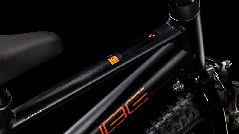 Cube Numove 120 RT 12w 2025 Kids Bike -  Black/Orange-2