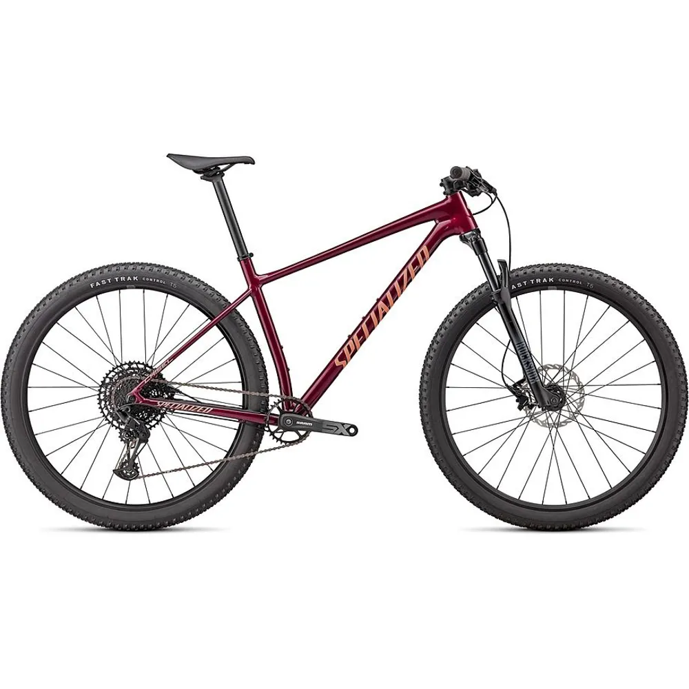 uPRISE Bikes Specialized Chisel 29er Hardtail MTB - Maroon/Ice Papaya - XS | Price match, 365 day return s, 18-Month Warranty, Finance Available & Free UK Delivery