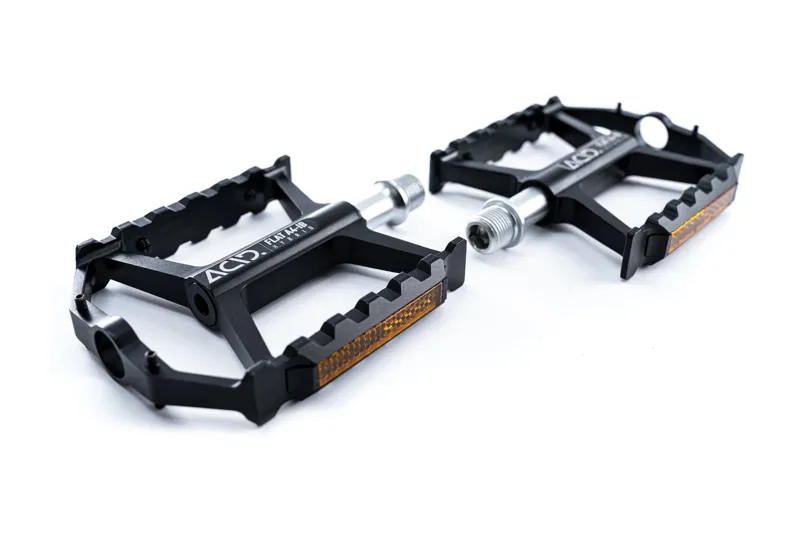 Cube Acid A4-IB Hybrid Flat MTB Pedals - Black-1