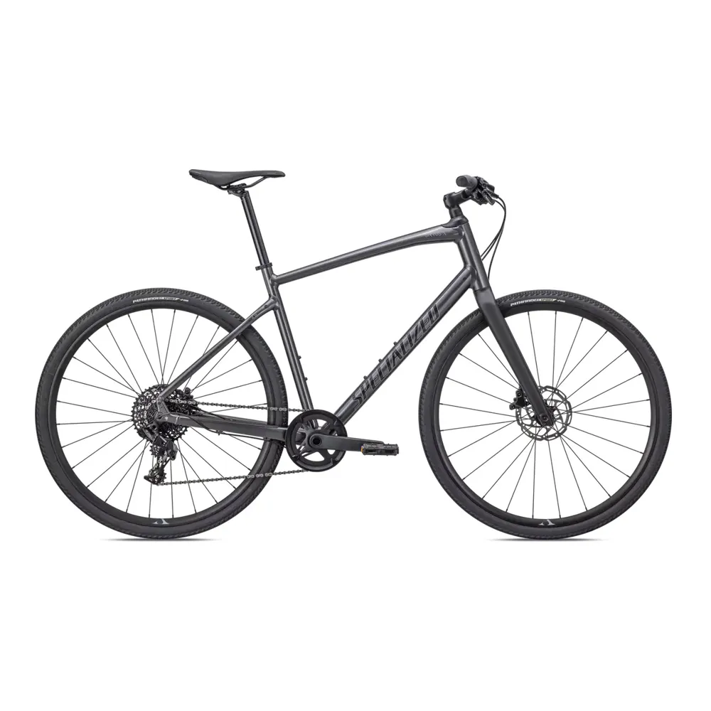 uPRISE Bikes Specialized Sirrus X 4.0 Hybrid Bike - Gloss Smoke/Cool Grey | Price match, 365 day return s, 18-Month Warranty, Finance Available & Free UK Delivery