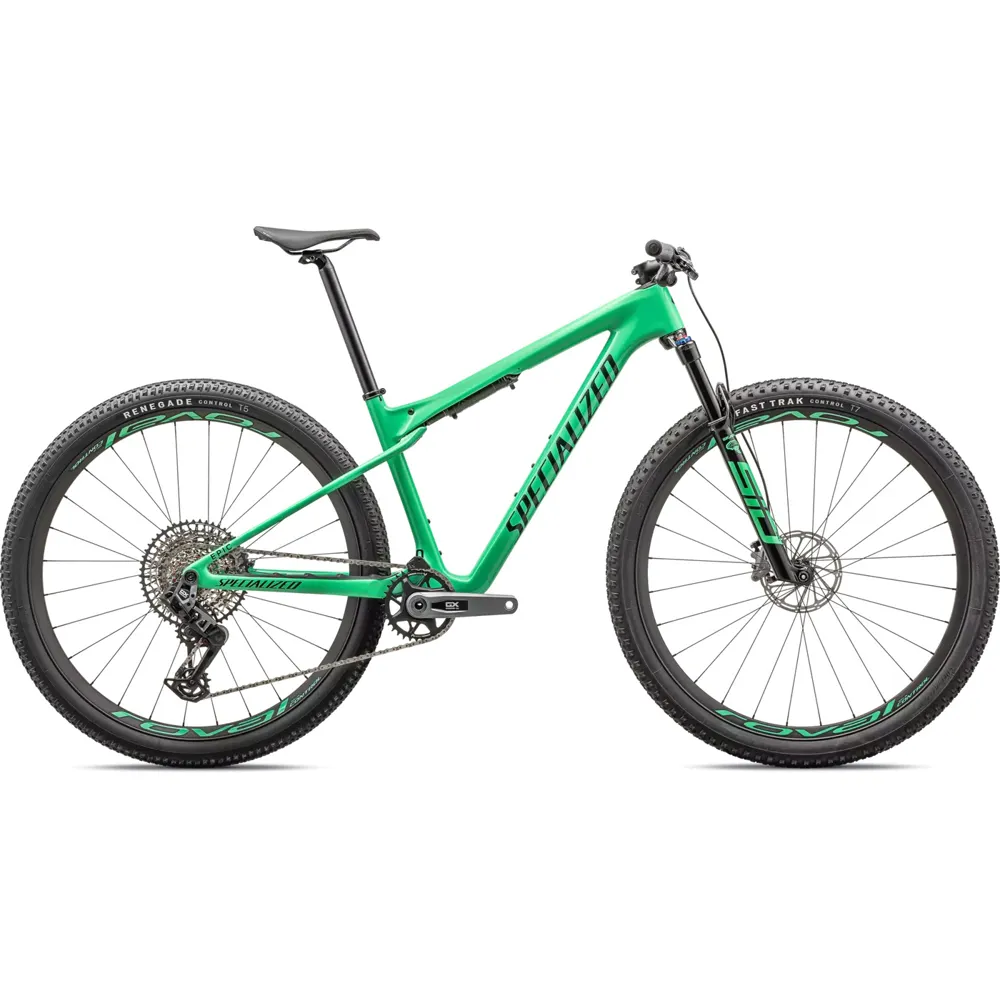 uPRISE Bikes Specialized Epic World Cup Expert 29er 2024 Hardtail MTB - Electric Green | Price match, 365 day return s, 18-Month Warranty, Finance Available & Free UK Delivery