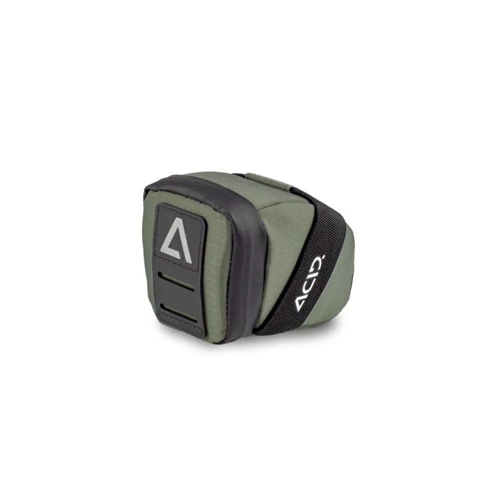 uPRISE Bikes Cube Acid Pro Saddle Bag - Small - Olive | Price match, 365 day return s, 18-Month Warranty, Finance Available & Free UK Delivery