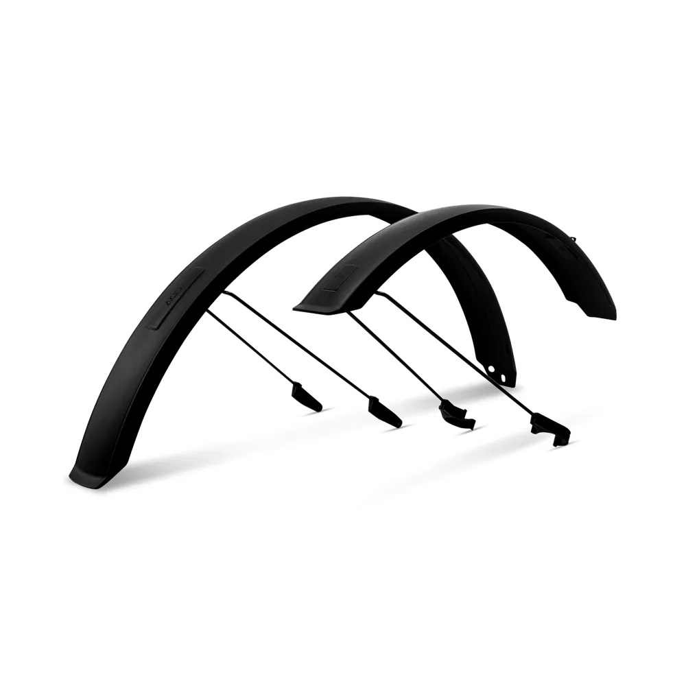 uPRISE Bikes Cube Acid 27.5 Inch BB Mount 65cm Mudguard Set - Black | Price match, 365 day return s, 18-Month Warranty, Finance Available & Free UK Delivery