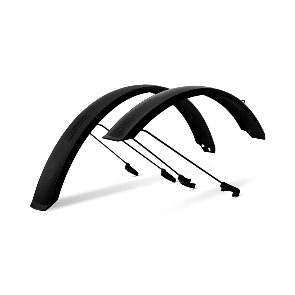 uPRISE Bikes Cube Acid 27.5 Inch 75mm Mudguard Set - Black | Price match, 365 day return s, 18-Month Warranty, Finance Available & Free UK Delivery