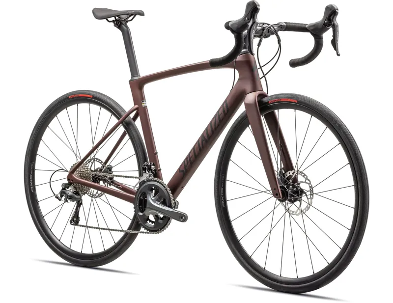 Specialized Roubaix SL8 2025 Carbon Road Bike - Rusted Red/Obsidian-1