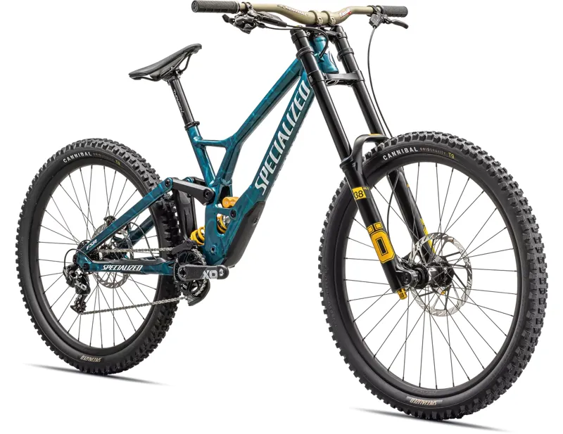 Specialized Demo Race 2024 Full Suspension MTB -Teal Tint/White-1