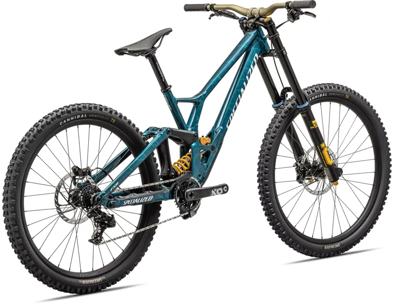 Specialized Demo Race 2024 Full Suspension MTB -Teal Tint/White-2