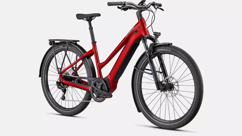 Specialized Turbo Vado 5.0 Step-Through Electric Urban Bike - Red-1