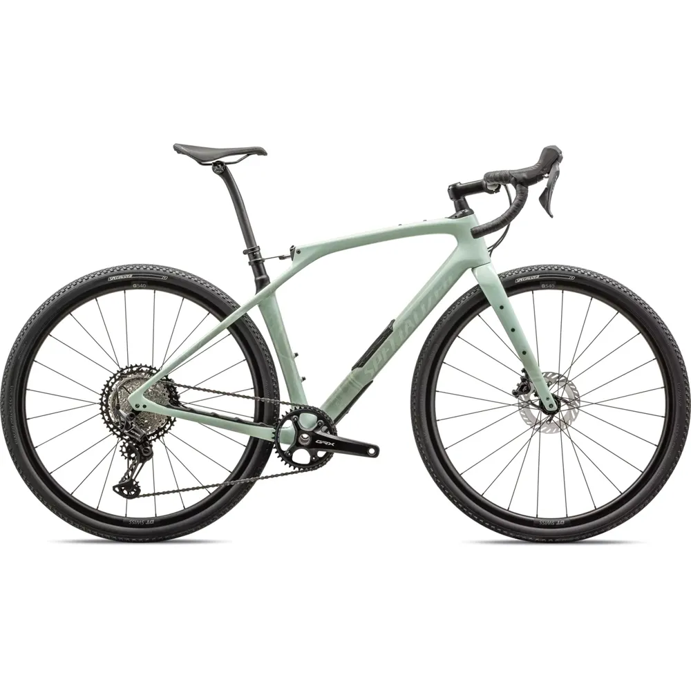 uPRISE Bikes Specialized Diverge STR Comp 2024 Gravel Road Bike - White Sage | Price match, 365 day return s, 18-Month Warranty, Finance Available & Free UK Delivery