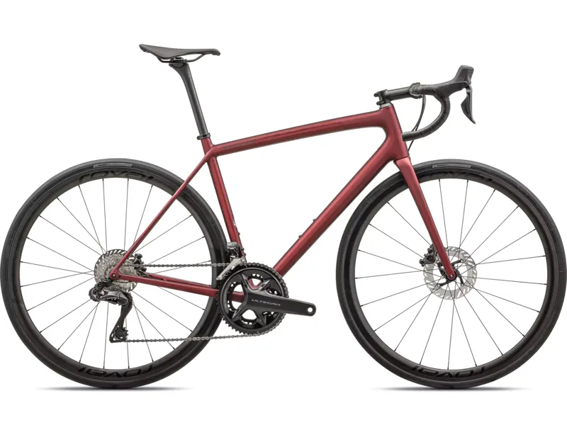Specialized Aethos Pro Ultegra Di2 2024 Carbon Road Bike - Red Sky