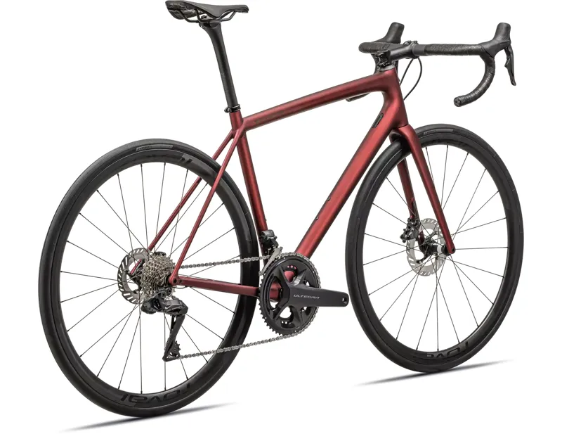 Specialized Aethos Pro Ultegra Di2 2024 Carbon Road Bike - Red Sky-2