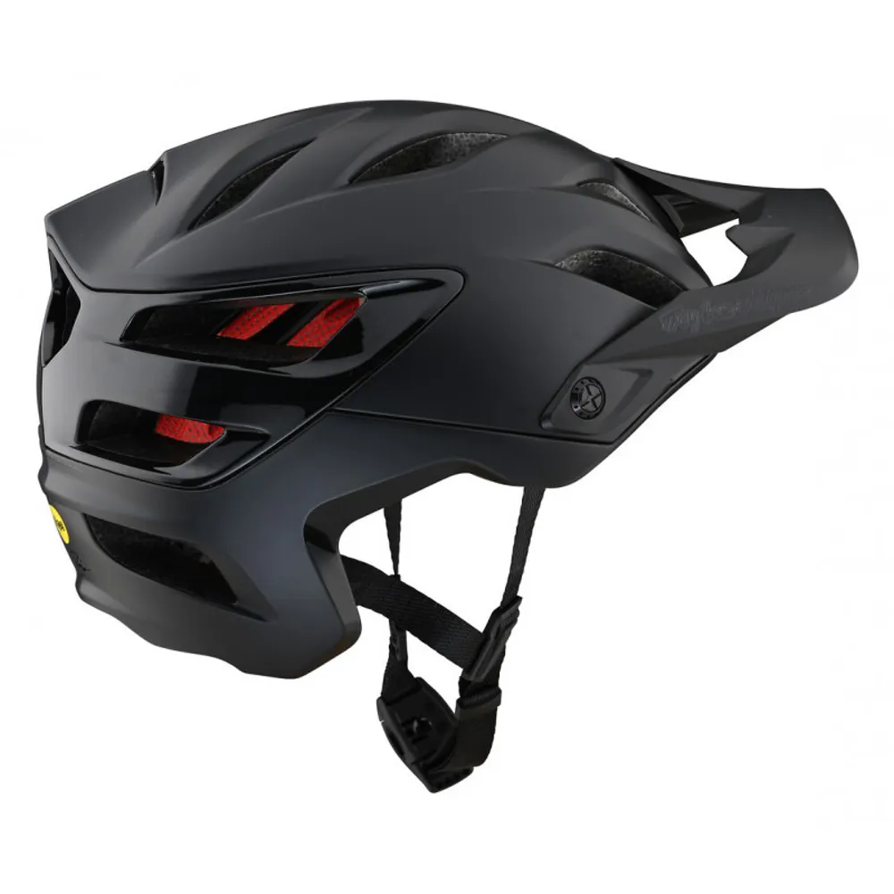 uPRISE Bikes Troy Lee Designs A3 MIPS MTB Helmet - Uno Black | Price match, 365 day return s, 18-Month Warranty, Finance Available & Free UK Delivery
