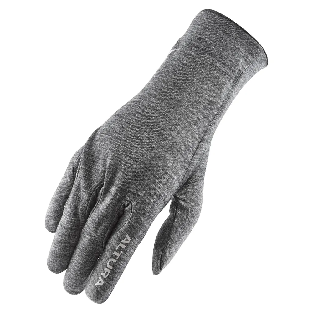 uPRISE Bikes Altura Merino Long Finger Liner Gloves - Grey | Price match, 365 day return s, 18-Month Warranty, Finance Available & Free UK Delivery