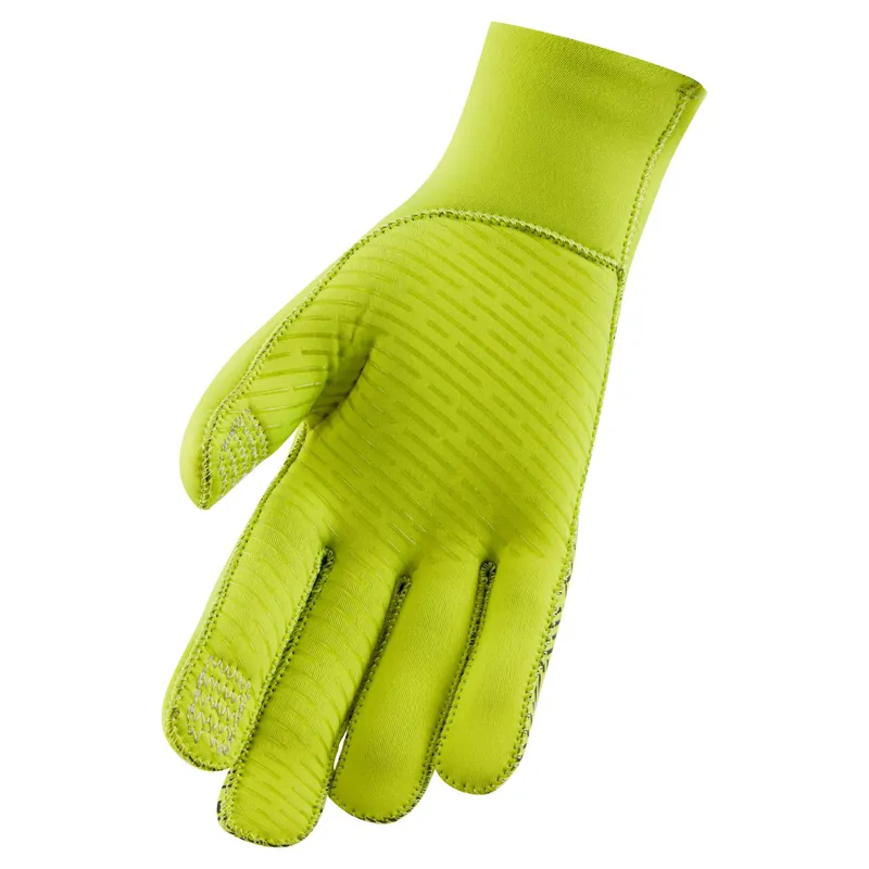 Altura Thermostretch Windproof Long Finger Gloves - Lime-1
