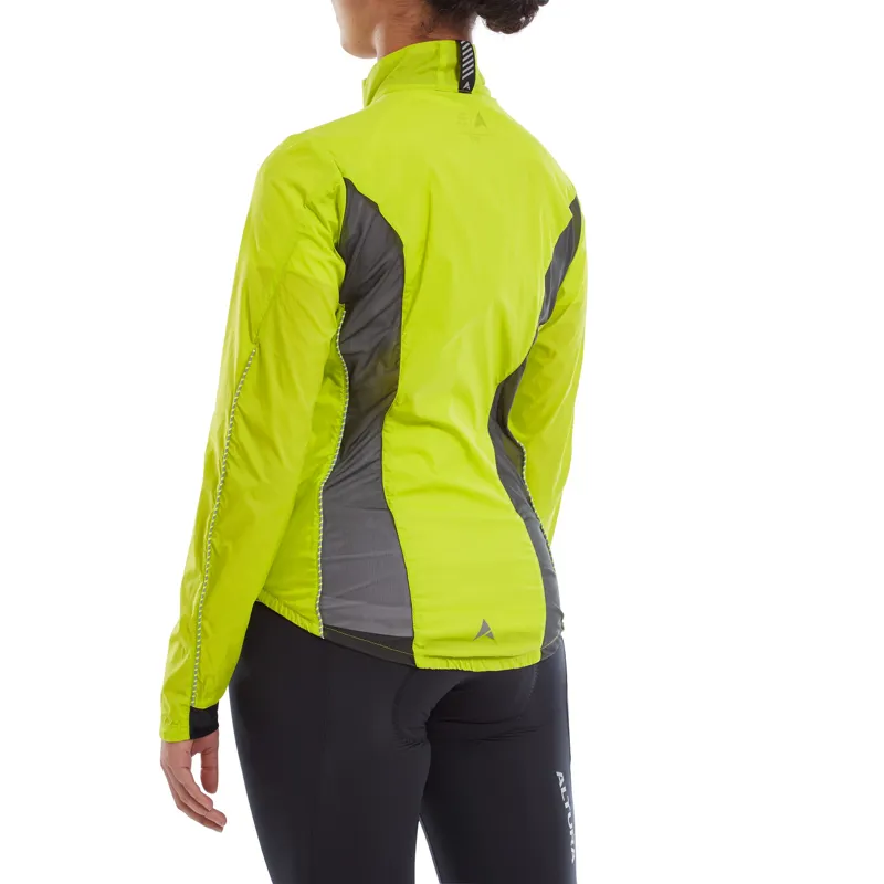 Altura Airstream Windproof Women's Jacket - Lime-3