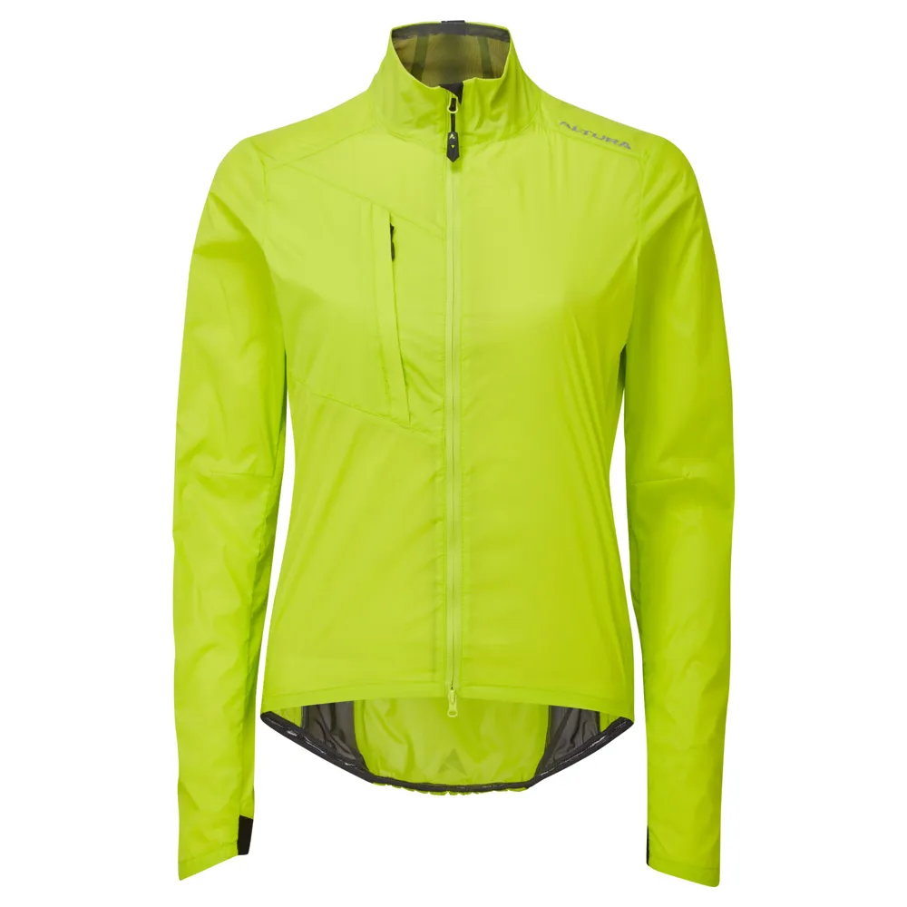 uPRISE Bikes Altura Airstream Windproof Women's Jacket - Lime | Price match, 365 day return s, 18-Month Warranty, Finance Available & Free UK Delivery