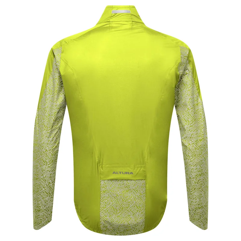 Altura Icon Pocket Rocket Men's Waterproof Packable Jacket - Lime-1