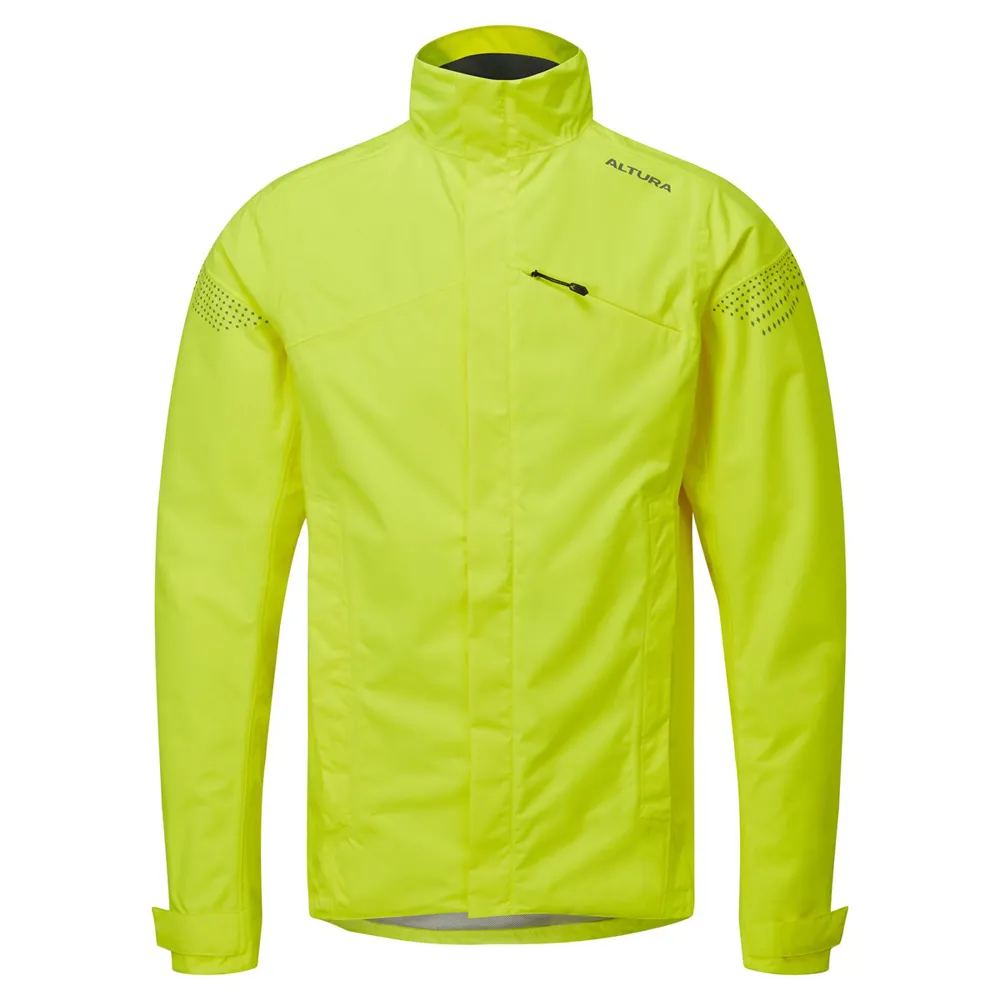 uPRISE Bikes Altura Nevis Nightvision Men's Waterproof Jacket - Yellow | Price match, 365 day return s, 18-Month Warranty, Finance Available & Free UK Delivery