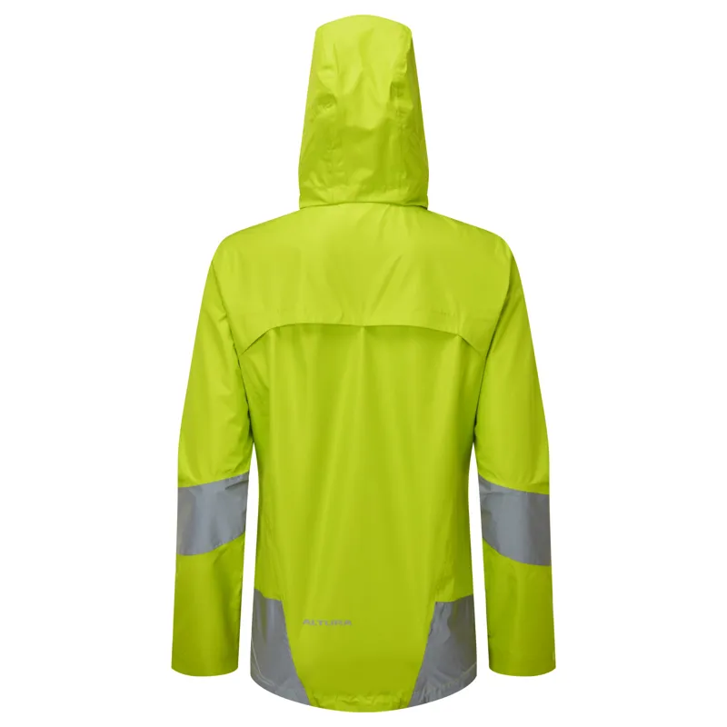 Altura Nightvision Typhoon Waterproof Women's Jacket - Lime-1