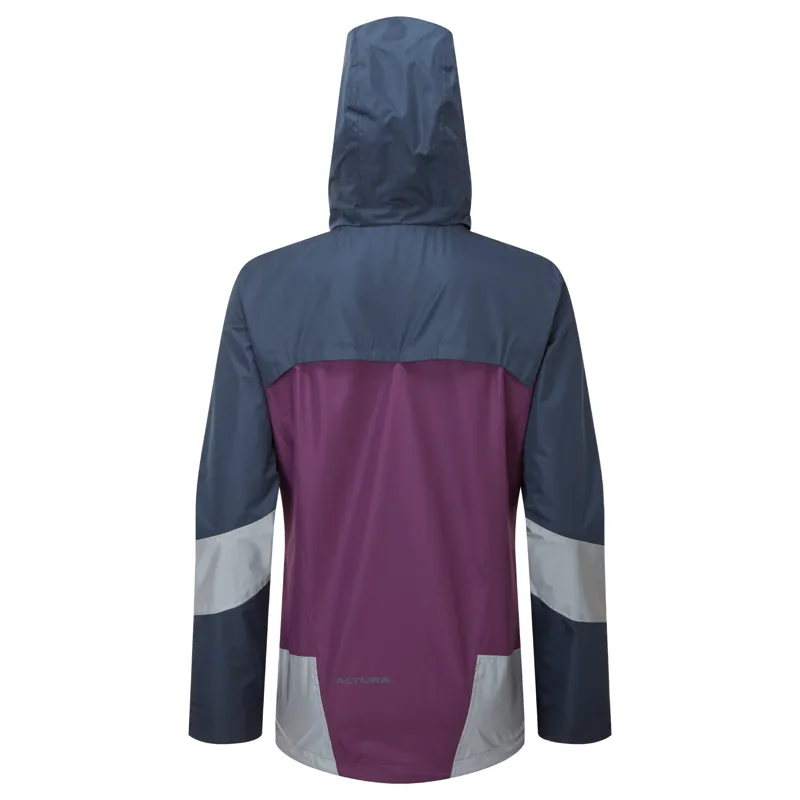 Altura Nightvision Typhoon Waterproof Women's Jacket - Navy/Purple-1