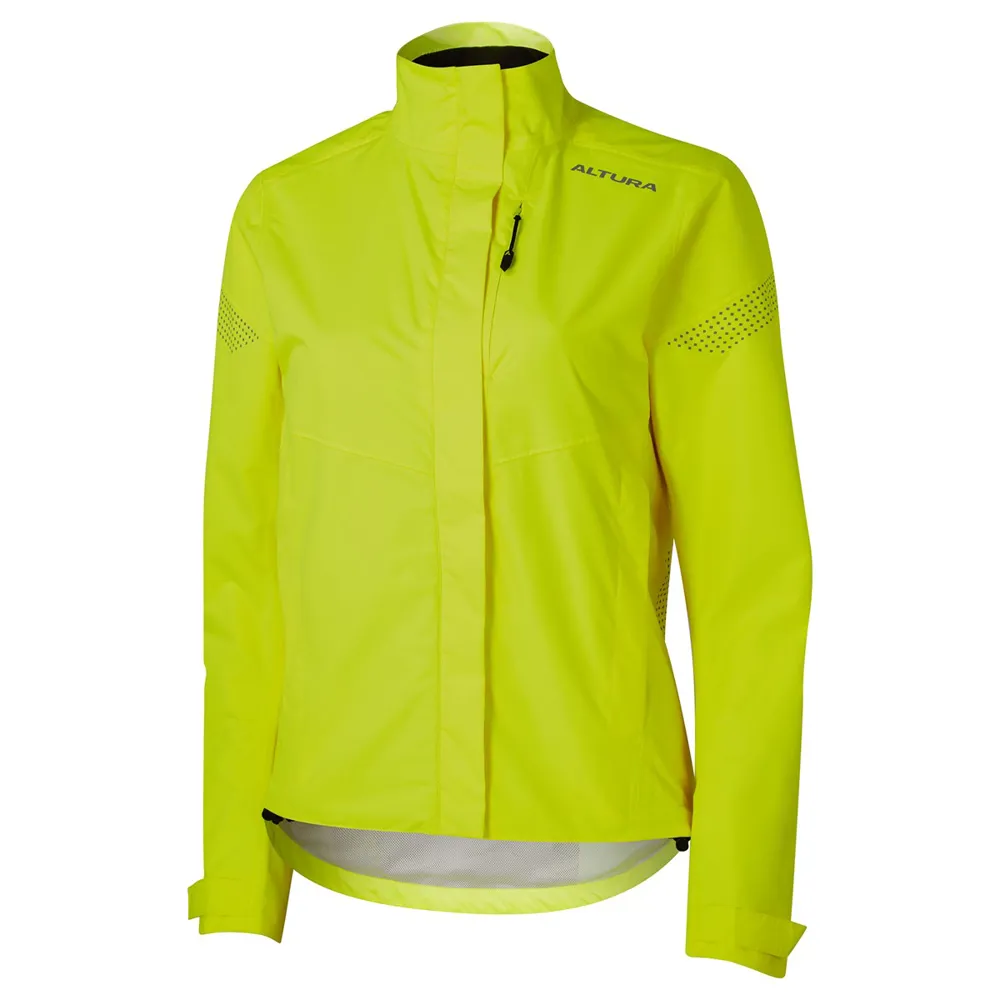 uPRISE Bikes Altura Nevis Nightvision Women's Waterproof Jacket - Yellow | Price match, 365 day return s, 18-Month Warranty, Finance Available & Free UK Delivery