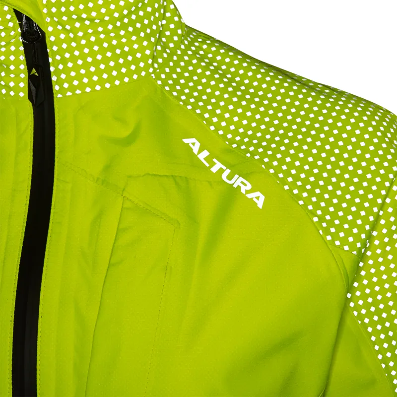 Altura Nightvision Storm Women's Waterproof Jacket Hi-Viz Yellow-3