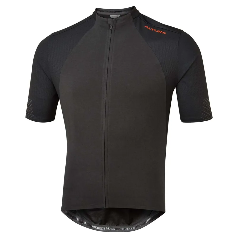 uPRISE Bikes Altura Endurance Men's Short Sleeve Jersey - Charcoal | Price match, 365 day returns, 18-Month Warranty, Finance Available & Free UK Delivery