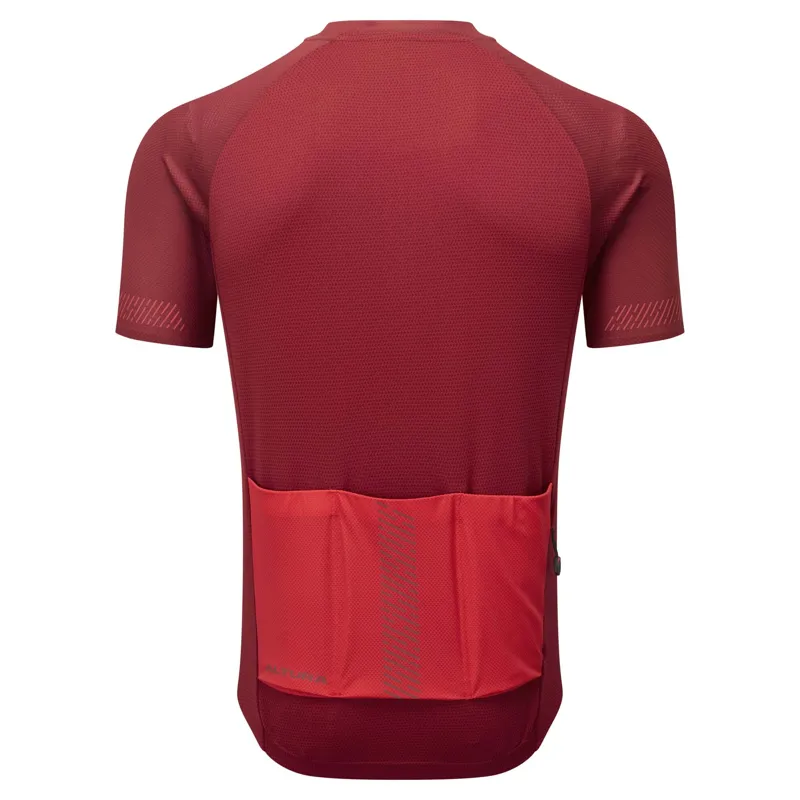 Altura Endurance Men's Short Sleeve Cycling Jersey - Red-4