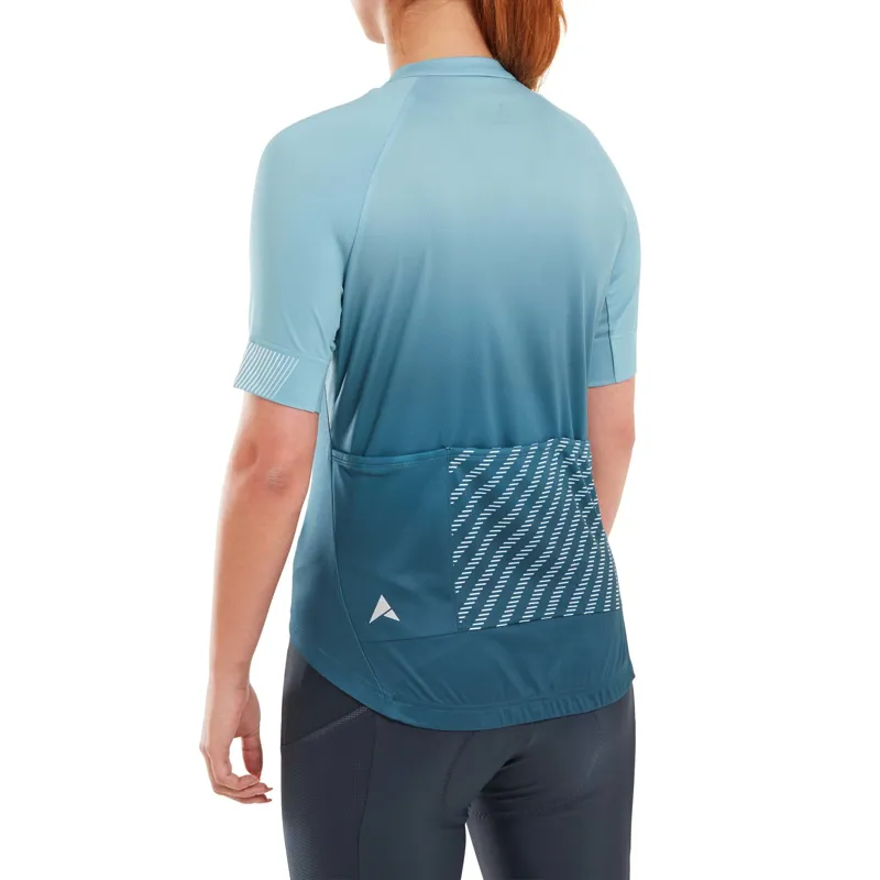 Altura Airstream Women's Short Sleeve Jersey - Blue-1