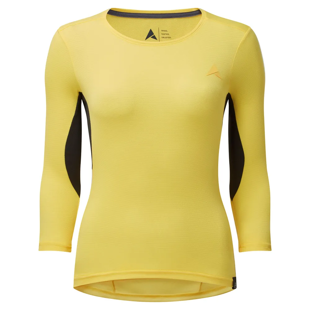 uPRISE Bikes Altura Kielder Lightweight Women's 3/4 Sleeve Jersey -Yellow | Price match, 365 day return s, 18-Month Warranty, Finance Available & Free UK Delivery