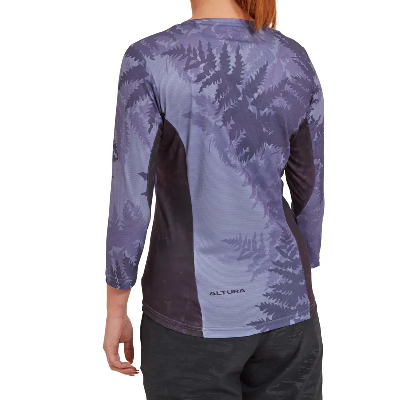 Altura Kielder Lightweight Women's 3/4 Sleeve Jersey - Lilac-1