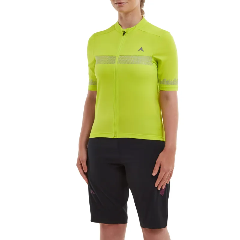 Altura Nightvision Women's Short Sleeve Jersey - Lime-3