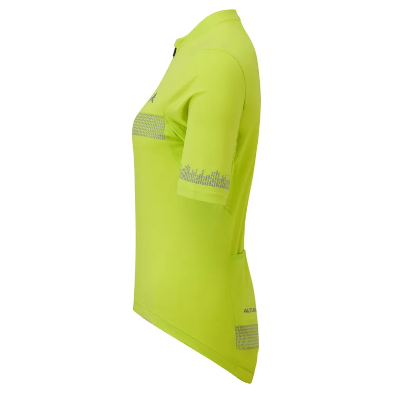 Altura Nightvision Women's Short Sleeve Jersey - Lime-2