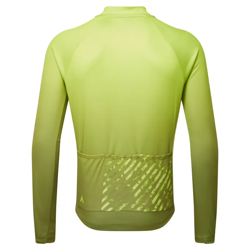 Altura Airstream Men's Long Sleeve Jersey - Lime-1
