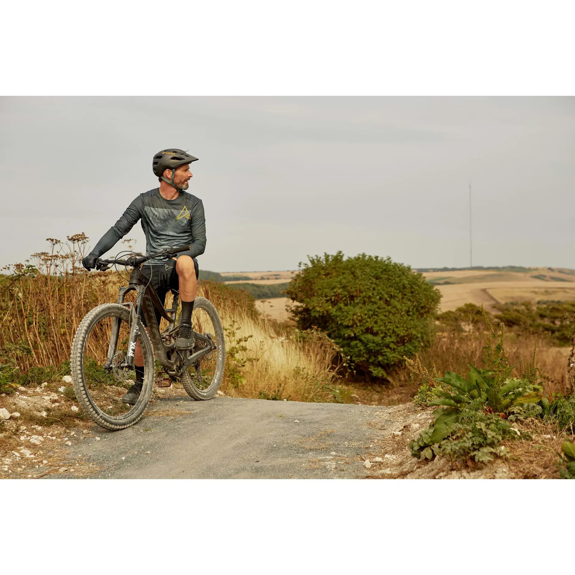 Altura Kielder Lightweight Men's MTB Long Sleeve Jersey Olive