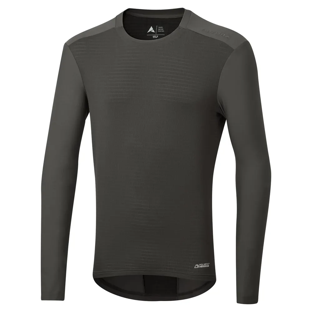 uPRISE Bikes Altura Esker DWR Men's Long Sleeve Jersey - Carbon | Price match, 365 day return s, 18-Month Warranty, Finance Available & Free UK Delivery