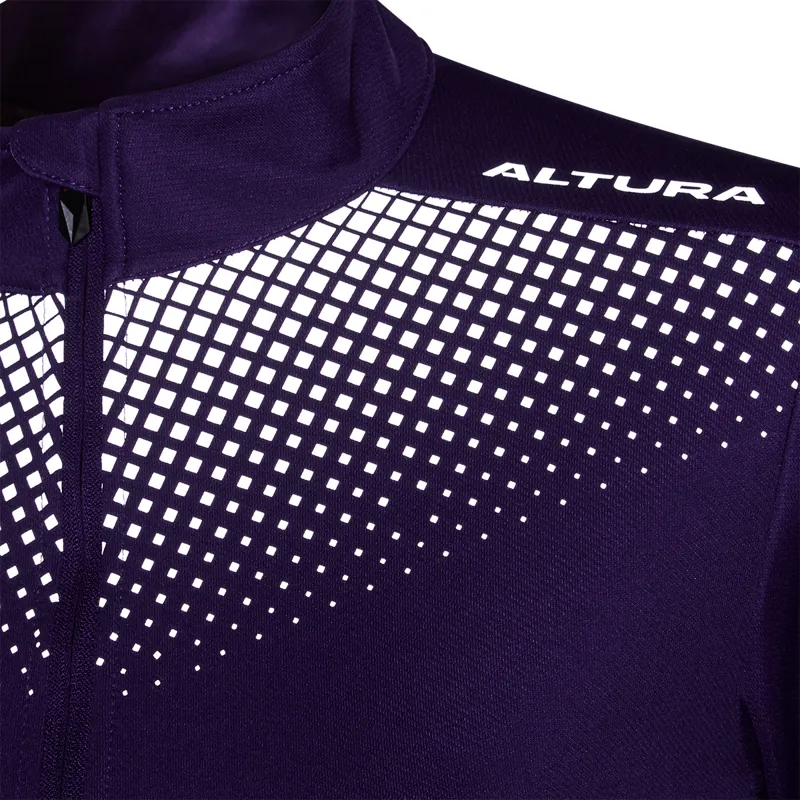 Altura Nightvision Womens Long Sleeve Jersey - Purple - Size 12-3