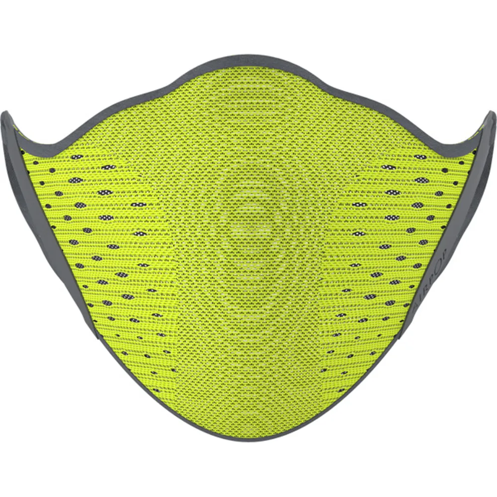 uPRISE Bikes Airpop AirPop Active Face Mask - Yellow/Black | Price match, 365 day return s, 18-Month Warranty, Finance Available & Free UK Delivery