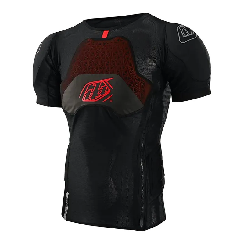 Troy Lee Designs Stage Ghost D30 Men's Short Sleeve Base Layer - Black
