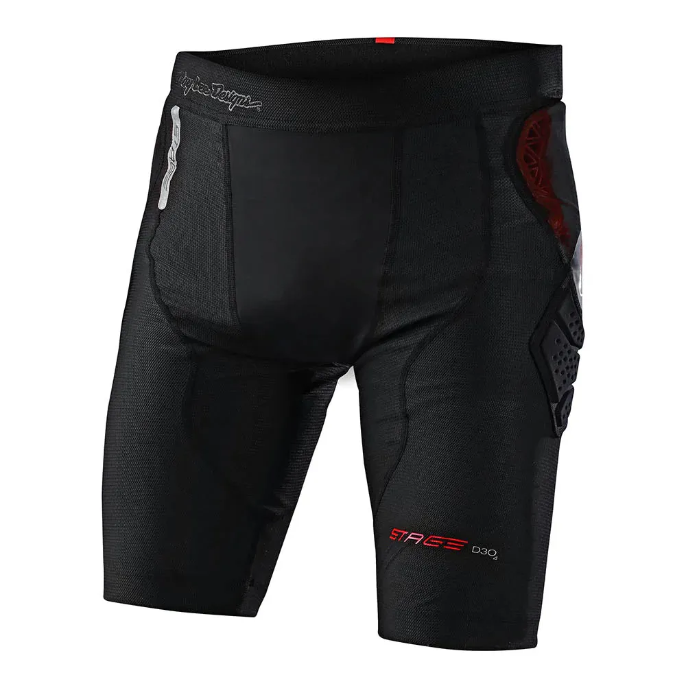 uPRISE Bikes Troy Lee Designs Stage Ghost D30 Men's Base Layer Shorts - Black | Price match, 365 day return s, 18-Month Warranty, Finance Available & Free UK Delivery