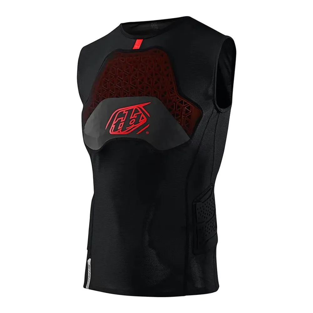 uPRISE Bikes Troy Lee Designs Stage Ghost D30 Men's Vest Base Layer - Black | Price match, 365 day return s, 18-Month Warranty, Finance Available & Free UK Delivery