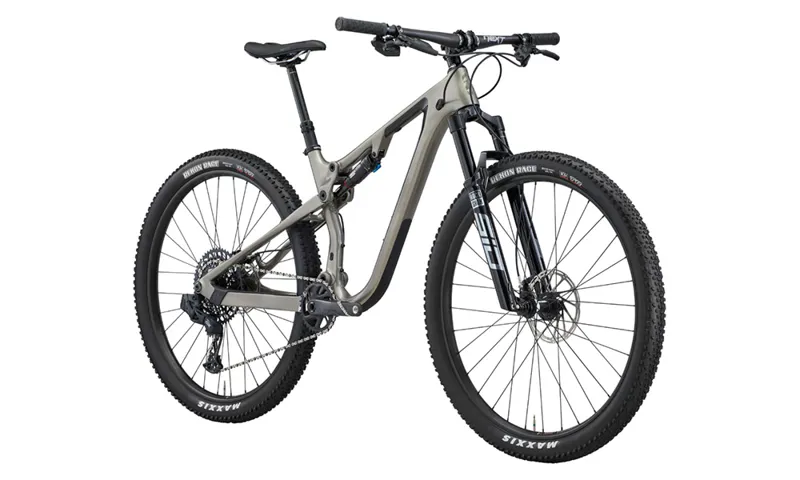 Kona Hei Hei CR/DL 29er 2024 Full Suspension Mountain Bike - Metallic Grey-1