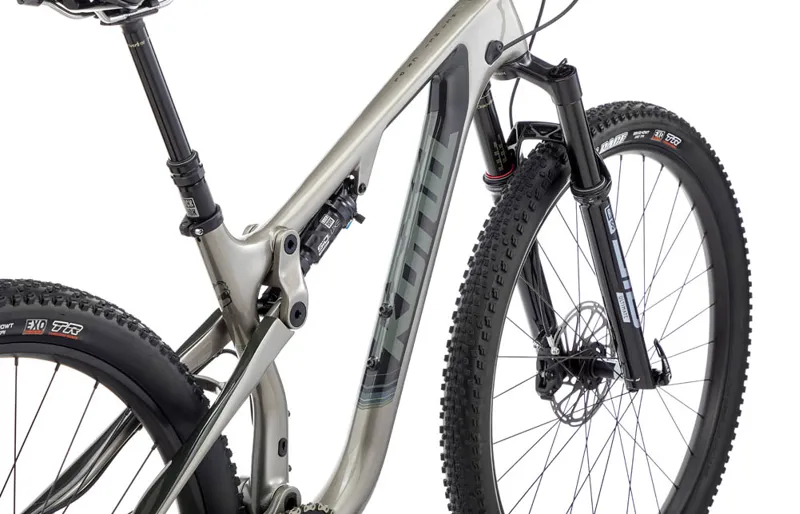 Kona Hei Hei CR/DL 29er 2024 Full Suspension Mountain Bike - Metallic Grey-2