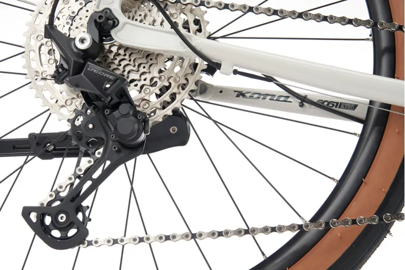 Kona Dew Deluxe 2024 Hybrid Bike - Gloss Porcelain-3