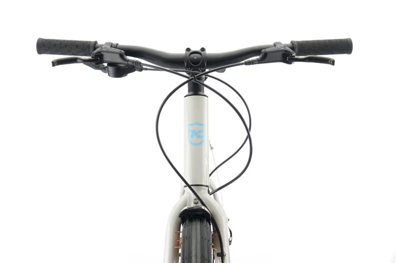 Kona Dew Deluxe 2024 Hybrid Bike - Gloss Porcelain-6