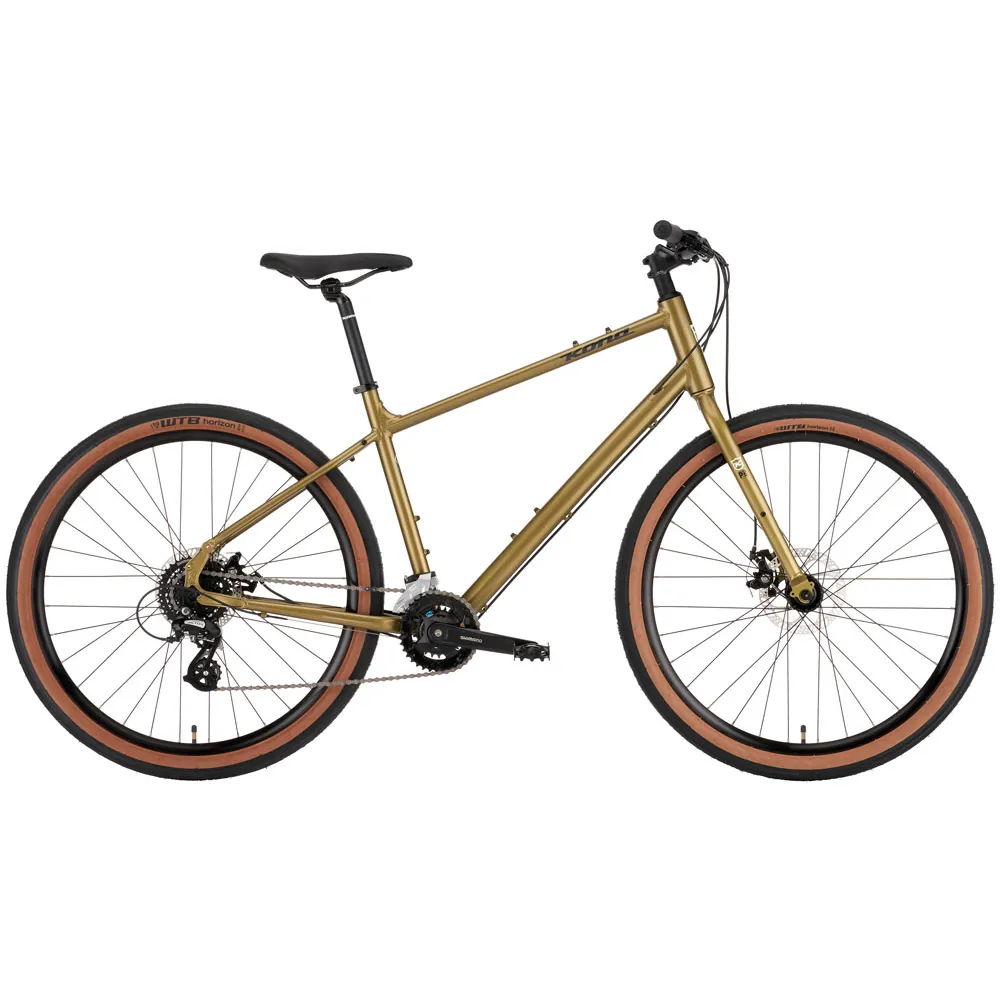 uPRISE Bikes Kona Dew 2024 Hybrid Bike - Satin Turismo Olive | Price match, 365 day return s, 18-Month Warranty, Finance Available & Free UK Delivery